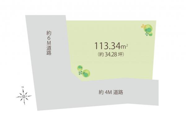 土地 日高市大字高萩 JR川越線武蔵高萩駅 840万円