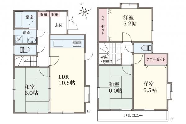 中古一戸建て 所沢市小手指元町１丁目 西武池袋線小手指駅 1,990万円