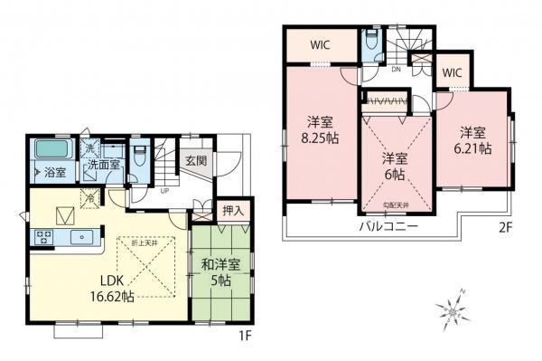 新築一戸建て 東村山市廻田町４丁目 西武西武園線西武園駅 5,280万円