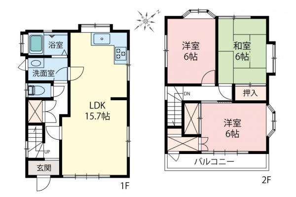 中古一戸建て 日高市大字高萩 JR川越線武蔵高萩駅 1,180万円