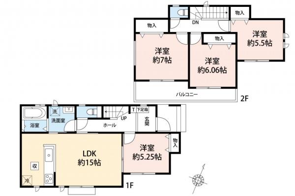 新築一戸建て 狭山市大字水野 西武池袋線武蔵藤沢駅 3,790万円