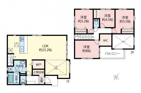 新築一戸建て 富士見市大字上南畑 東武東上線鶴瀬駅 3,999万円～4,599万円