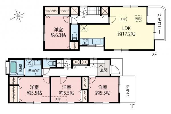 中古一戸建て 杉並区南荻窪2丁目 JR中央線荻窪駅 6,799万円