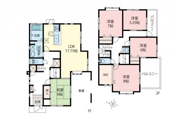 中古一戸建て 練馬区北町８丁目 有楽町線地下鉄赤塚駅 9,180万円