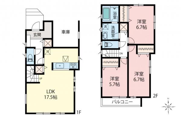 中古一戸建て 練馬区向山３丁目 西武池袋線豊島園駅 8,200万円