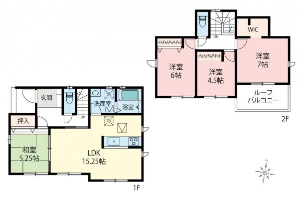 新築一戸建て 西東京市泉町４丁目 西武池袋線ひばりヶ丘駅 5,980万円