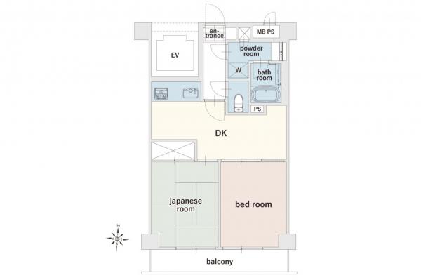 【住協の預かり物件】ライオンズマンション元加治　 間取り図
