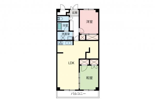 コトー朝霞中央公園　10F 間取り図
