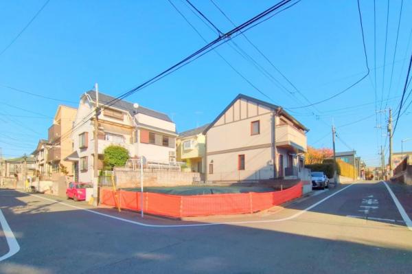 板橋区桜川　土地 前面道路含む現地写真