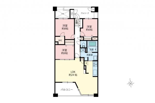 中古マンション 西東京市ひばりが丘４丁目 西武池袋線ひばりヶ丘駅 6,190万円