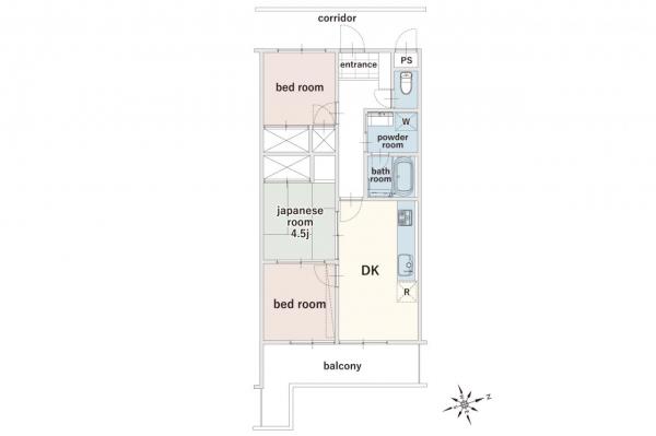 【住協のお預かり物件】グローリア初穂飯能　 間取り図