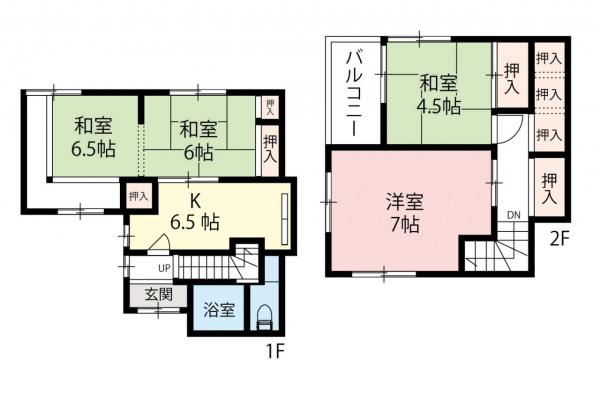 中古一戸建て 所沢市大字松郷 JR武蔵野線東所沢駅 1,380万円