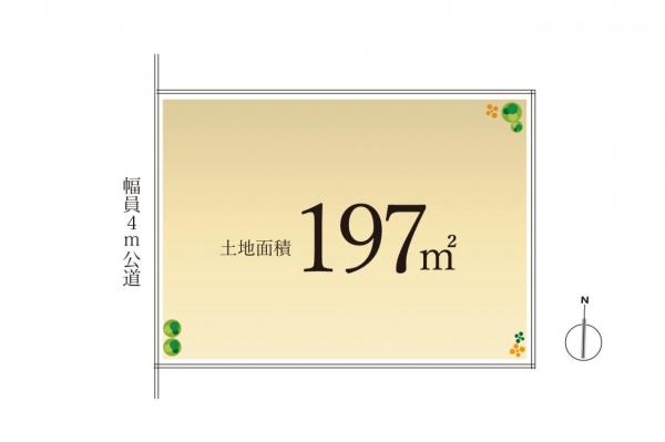 【住協のお預かり物件】毛呂山町長瀬　土地 区画図