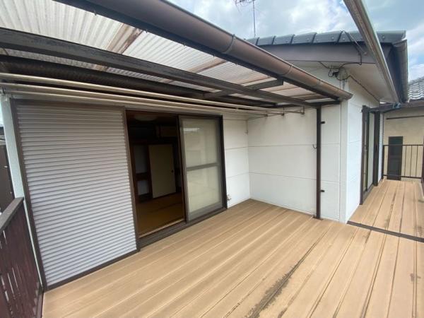 【住協のお預かり物件】日高市女影　中古一戸建て バルコニー