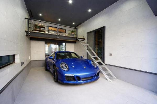 【ガレージハウス／スカイバルコニー】川越市中台2丁目　新築一戸建て 駐車場