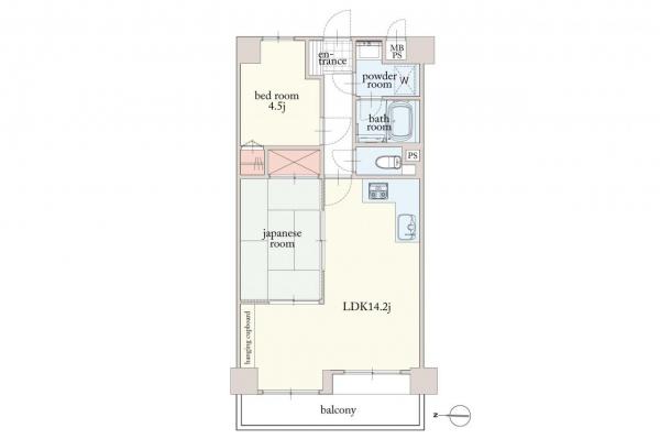 ライオンズガーデン若葉 間取り図