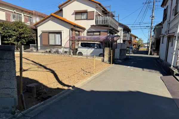 川越市牛子　土地 現地土地写真