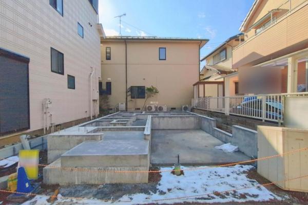 富士見市鶴馬　新築一戸建て (現況)外観写真