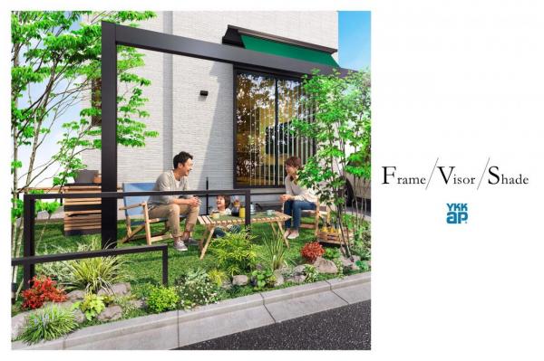 【内観予想図公開】OBLIS花小金井　新築分譲住宅　全5棟　―予告広告― 完成予想図（外観）