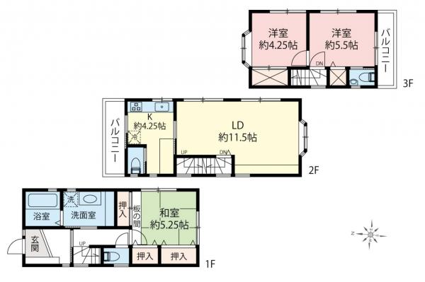 中古一戸建て 富士見市水谷東３丁目 東武東上線志木駅 1,999万円