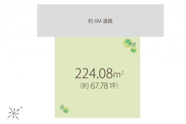 土地 川越市かすみ野２丁目 JR川越線笠幡駅 2,200万円