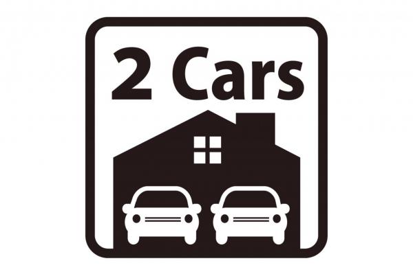 【駅徒歩8分／カースペース2台】川越市田町　新築一戸建て 駐車場