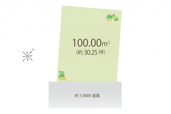 土地 坂戸市大字塚越 東武東上線若葉駅 1,290万円