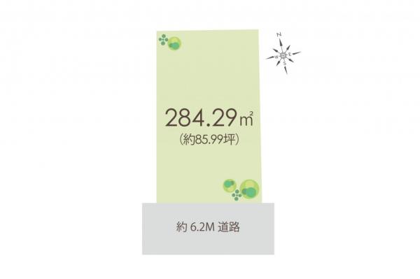 土地 川越市中原町１丁目 西武新宿線本川越駅 1億8,000万円