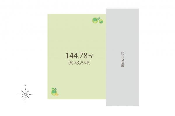 土地 東松山市松本町１丁目 東武東上線東松山駅 1,480万円