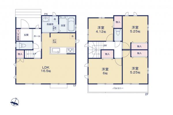 新座市石神4丁目　新築一戸建て 