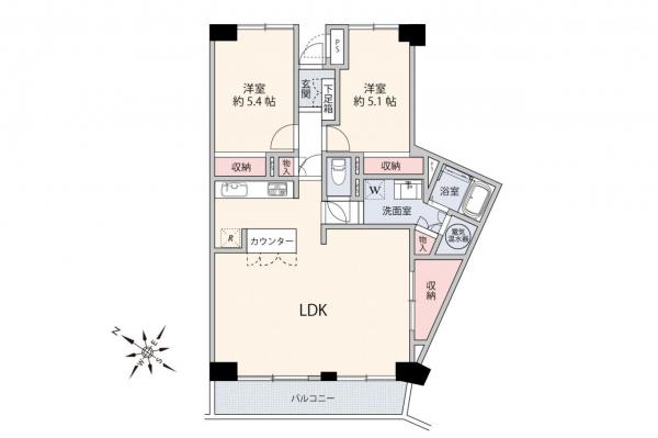 【住協だけのお預かり物件】西武豊岡ハイツ　 間取り図