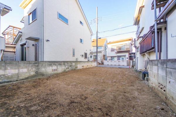 【当日見学可・現況更地】所沢市東新井町　土地 現地土地写真