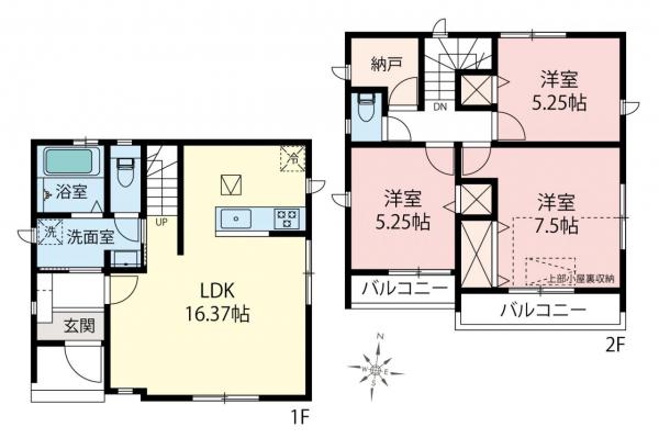 新築一戸建て 練馬区田柄４丁目 有楽町線地下鉄赤塚駅 7,690万円