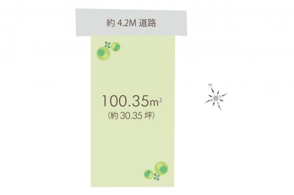 土地 狭山市笹井3丁目 西武新宿線狭山市駅 880万円