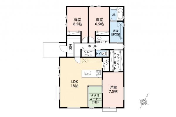 新築一戸建て 狭山市大字北入曽 西武新宿線新所沢駅 4,480万円