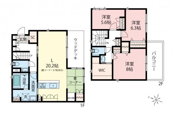 中古一戸建て ふじみ野市ふじみ野４丁目 東武東上線ふじみ野駅 1億480万円