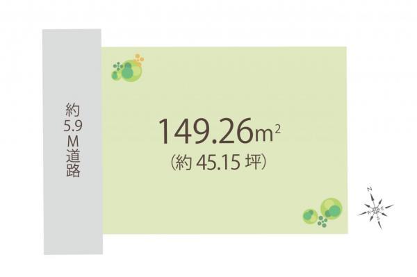 土地 狭山市中央１丁目 西武新宿線狭山市駅 2,780万円
