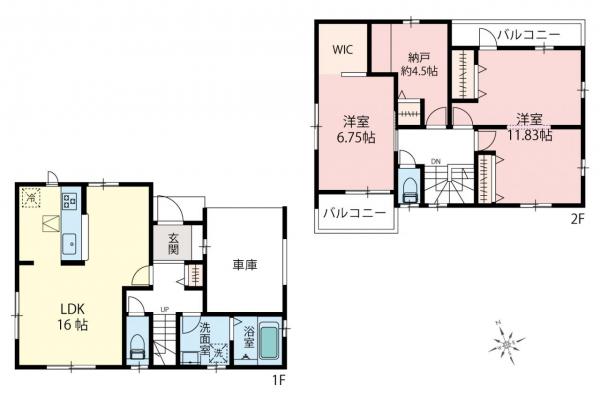 新築一戸建て 川越市上野田町 東武東上線川越市駅 3,880万円