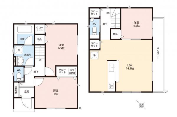 新築一戸建て 入間市東町１丁目 西武池袋線入間市駅 2,890万円～2,990万円