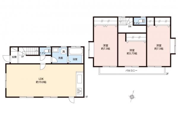 中古一戸建て 狭山市広瀬台３丁目 西武新宿線狭山市駅 2,590万円