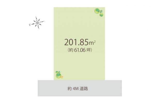 土地 東松山市大字岩殿 東武東上線高坂駅 1,030万円