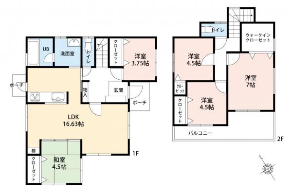 中古一戸建て 入間市大字下藤沢 西武池袋線武蔵藤沢駅 2,649万円