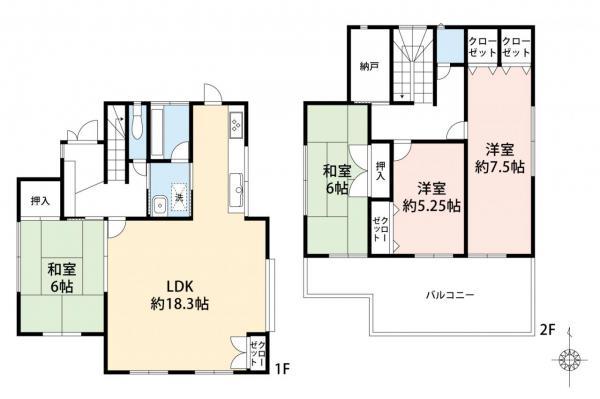 中古一戸建て 入間市鍵山1丁目 西武池袋線入間市駅 2,599万円