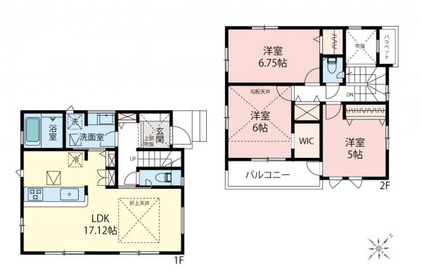 新築一戸建て 川越市大字今福 東武東上線新河岸駅 3,998万円