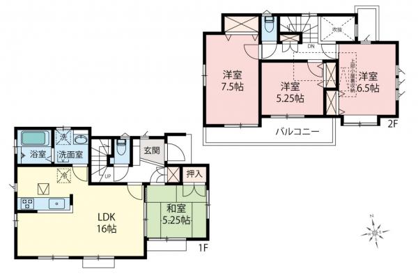 中古一戸建て 練馬区大泉学園町５丁目 西武池袋線大泉学園駅 5,380万円