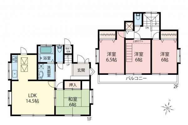 中古一戸建て 所沢市大字山口 西武狭山線下山口駅 2,180万円