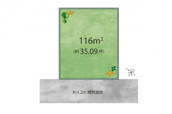 土地 川越市大字今福 東武東上線川越駅 1,850万円