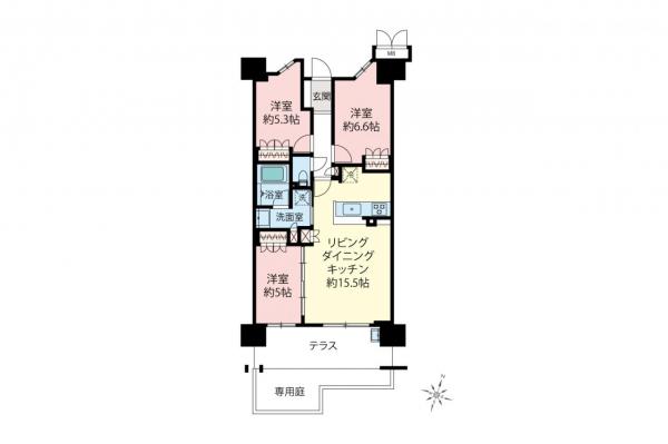 中古マンション 西東京市ひばりが丘３丁目 西武池袋線ひばりヶ丘駅 4,799万円