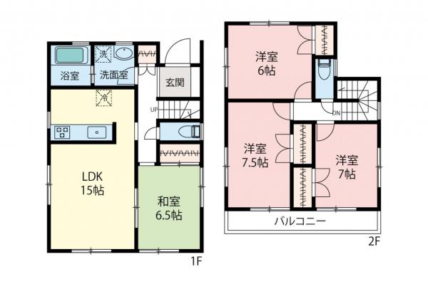 中古一戸建て 清瀬市下宿２丁目 西武池袋線清瀬駅 3,280万円