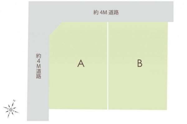 土地 川越市広栄町 JR川越線川越駅 3,280万円～3,480万円